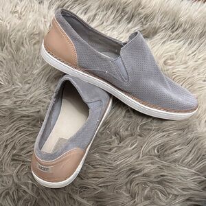 UGG Gray and Tan Women's Loafers